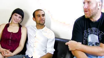 French sluts next door try amateur casting