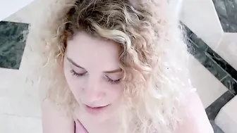 Curly porn video – Cutie step daughter creampied by stepdad - Sage Andrews
