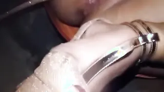 Pissing and Foot Hot very High Heels Cutie chick