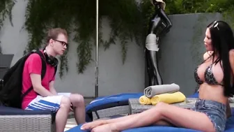 Hanging Out With A Big Boobed Stepmom - Jasmine Jae