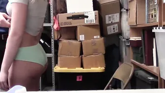 Bombshell Gigantic Booty Blonde 19 Yo Shoplifter Daisy Stone Pity Screwed For Lonely