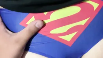I boned my sisters booty with superman underwear what a nice booty