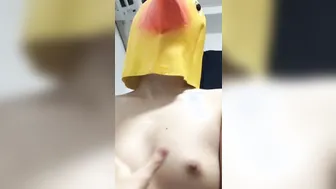 なんのコスプレか知らんけどハロウィンの日に持ち帰って騎乗位中出し