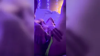 Amateur Snatch Play with Underwear to the Side