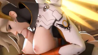 Mercy Firm Tits Milk your Penis with her Mouth Ready to take it all