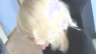 Amateur Three-Way : mom offer us a Double Barrel Head before she Lets us Banged and Cumshot her