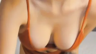 Passionate Finger Bang Snatch before Bedtime