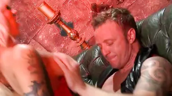 Hot mom dig sucking off penis before ride it into her