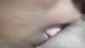 2 Girls Eat my Cock with Crazy Hot Affection