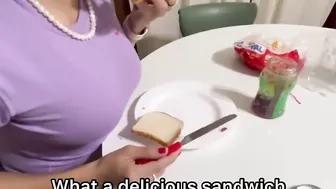 The Giantess Samira Plays the Luck of her Tinys with a Dice (Trailer Vore Footcrush)