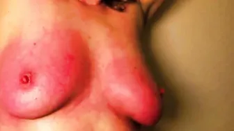 Real Men porn video – Slap her titted intense rough - Titslapping punishment