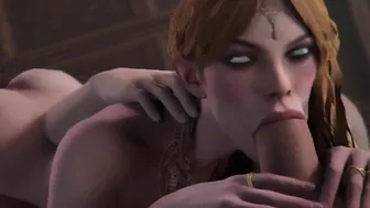 3D Anime Girls with Big Bouncing Jugs is used as a Sex Slaves