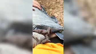 I made him Cum Camping ⛺️ with me 
