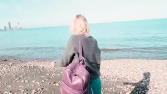 Outdoors Agent Banged Russian Teens into Doggy under the Bridge with Cum Drink