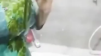 My real ex-wife bathing plz like and comments