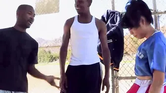 Double African Dicks for a nice Thai Bitch