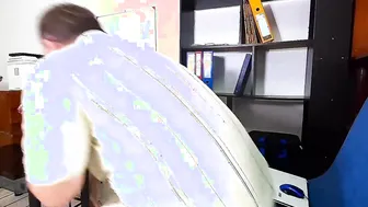 SEXRETARY Sex inside Office Customer Fucks the Secretary Camera one Security Cam 