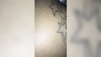 Black with a Fat Butt taking my Gigantic Cock from the back into the Vehicle