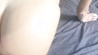 Adorable stepsister FeralBerryy does a slobbery oral sex for her