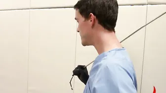 Teens roughly anal banged inside MMF threeway humiliation