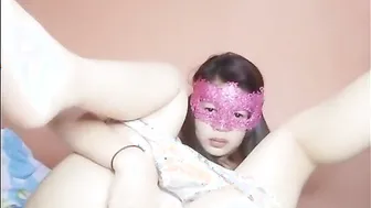 The little Kitty does a sneaky booty play and snatch finger fucked for