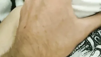 Feet Bdsm Plowed my Tender Legs Cock between Titted Поимел мои ножки и грудь Turf Job