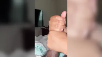 Strolling a bbc Til he Releases (BigCumShot)