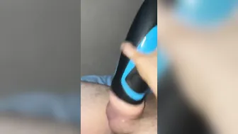 Fleshlight Leads to Big Creampie