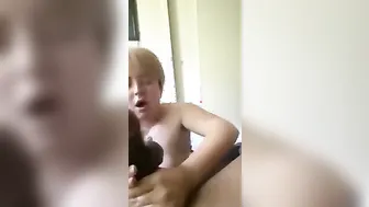 Vulgar milf Choked on bbc while Rimjob to Throatpie Cum into Mouth