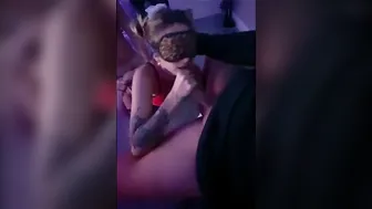 College 19 Year Old Girlfriends first Spitroast Blindfolded with Stranger (part two)