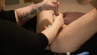 Gf Ruining my Orgasm Fisting and Sounding last Time on Locktober