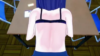 Yuri Gets pov Boned with a Strap-On into the Library. Doki Doki Literature Club Dyke