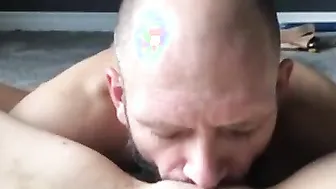 Quick Orgasm as Cunt Getting Licked on new Carpet