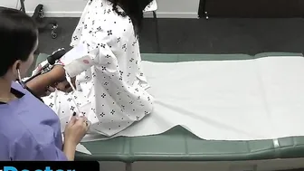 Stunning Black Princess Getting Fully Stripped and Screwed inside the Doctors Office during Check up