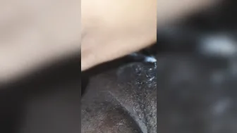 Creamy Fat Twat Fucks Steel Vibrator (njoy Wand)