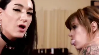 PORNSTARPLATINUM Aphrodite Adams Dominated Inside Anal Foursome
