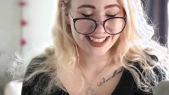 ASMR JOI from Nerdy women inside glasses