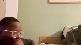 Sucking Off Daddy Penis as Usual 