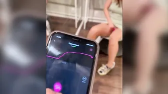 Naked Walking Shop and Cafe Orgasm ginger gf KleoModel