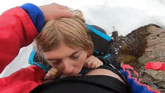 I suck deeptrhoad my snowboard instructor