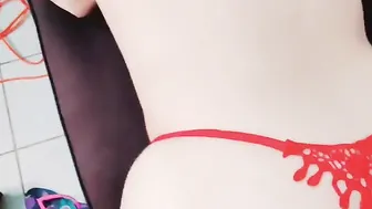 Dándole a Gatas a cougar Mexicana Culona Hispanic Amateur Desde Mi Pinto De Vista