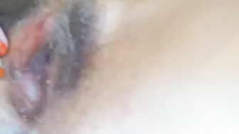 My Happy Cunt after Sex Wet Cum