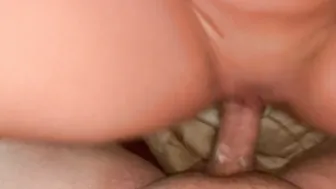 Hard Sex makes me so Soak and Creamy he Jizzes all over my Booty with Kayyjoy