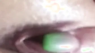 Soft Tittys  Finger Sliding inside and out of Soak Snatch