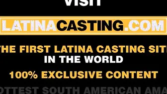 Shy Hispanic Eighteen Goes WILD Into First Porn Casting