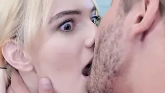 Bombshell Adopted Blonde Daughter Joins Her Parents For 3Some | Kat Dior