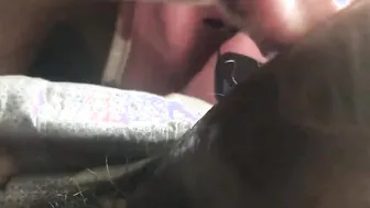 Indian ananya sucking off husbands penis