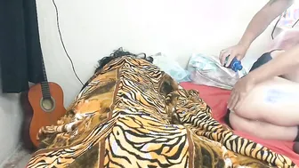 Unfaithful ex-wife fucking beside the cuckold