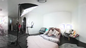 Behind The Scenes (BTS) VR 360 with Elise Lee
