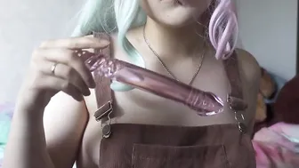 Oral Sex To Caramel Glass Penis Furiyssh